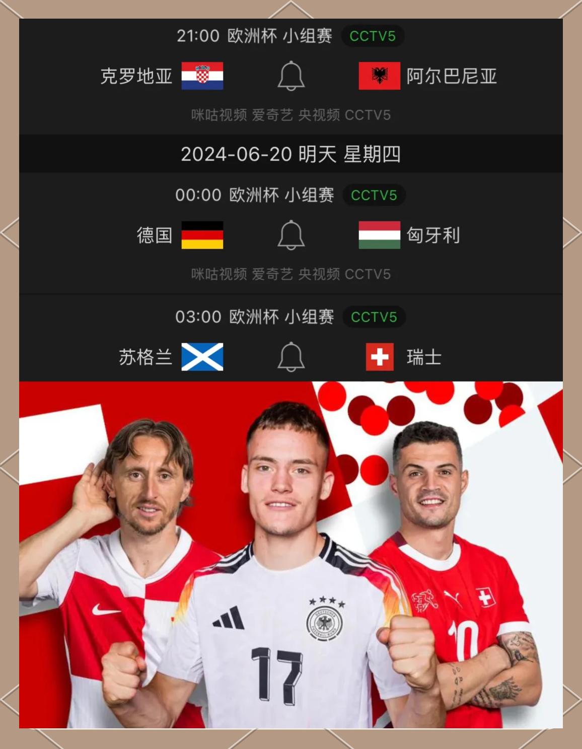 克罗地亚谢幕全胜，瑞士击败保加利亚