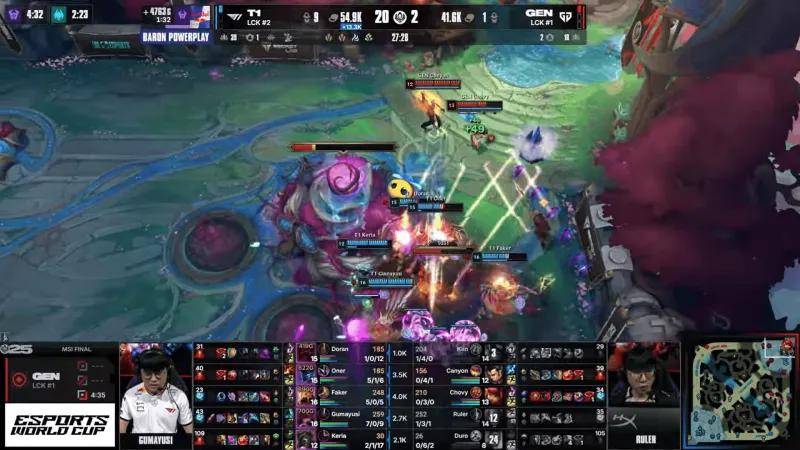 GEN横扫MAD,Oner团战一打五淘汰赛2:1(成都) GEN横扫MAD,Oner团战一打五淘汰赛2:1(成都)